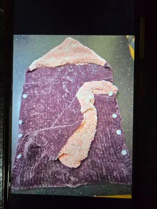 Sacco nanna neonato viola