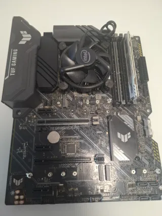 Placa Base ASUS TUF H570 Gaming+Procesador+Ram+Ssd