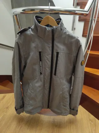 Anorak Jack & Jones Gris Talla S