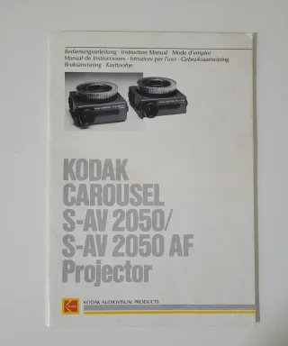 Proyector Kodak Carousel S-AV 2050 Gold.