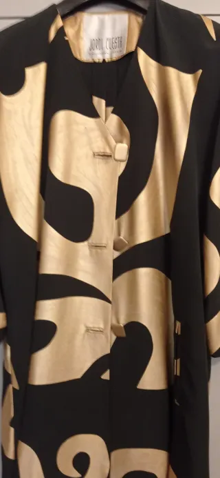 Chaqueta Larga Pret a Porter Pintada