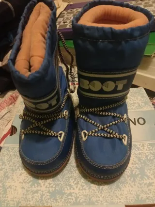 Doposci Bambino Blu Taglia 32-34
