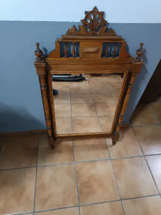 Espejo Antiguo Decorativo (Dos espejos)