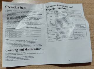 Ferro Arriccia Capelli Nero/Oro