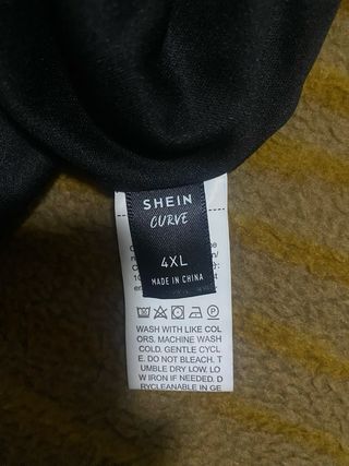 Camisa lentejuelas y forro interior de punto