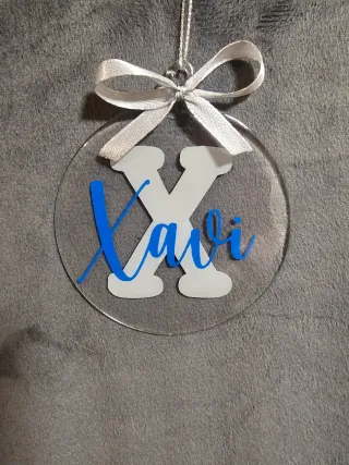 Adorno Navideño Personalizado