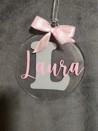 Adorno Navideño Personalizado