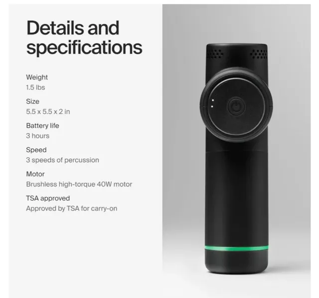 Hyperice Hypervolt Go 2 - Masajeador