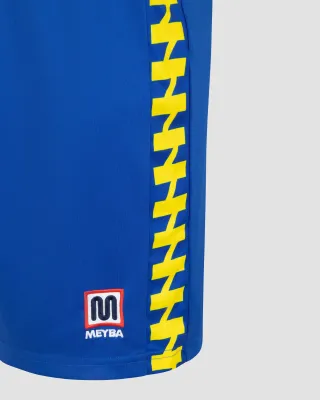 Pantalón Corto Fútbol Meyba Cádiz Azul/Amarillo