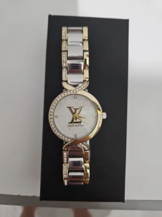 Orologio Louis Vuitton bicolore da donna
