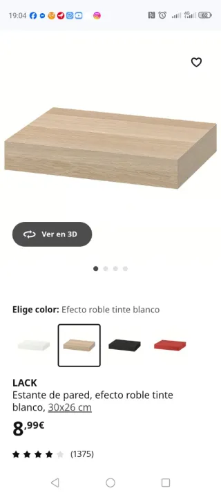 Baldas LACK IKEA (grandes y pequeñas)