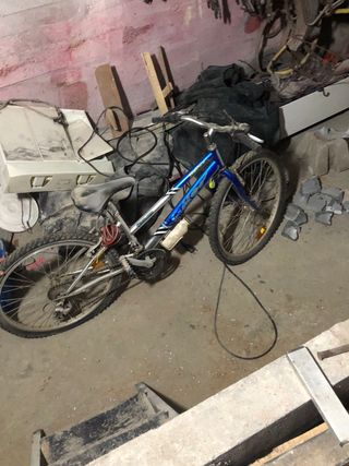 Bicicleta Montaña Azul