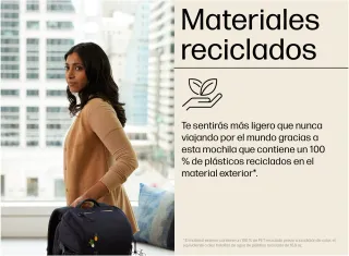 Mochila HP Travel 18L 15.6 Negra