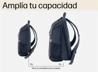 Mochila HP Travel 18L 15.6 Negra