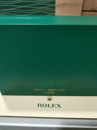 Caja completa para relojes tipo rolex