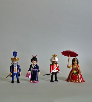 Playmobil Diplomaticos Damas Asiaticas Victorianas