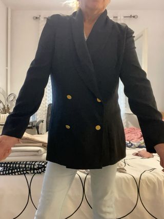 Saco de lujo negro poco uso