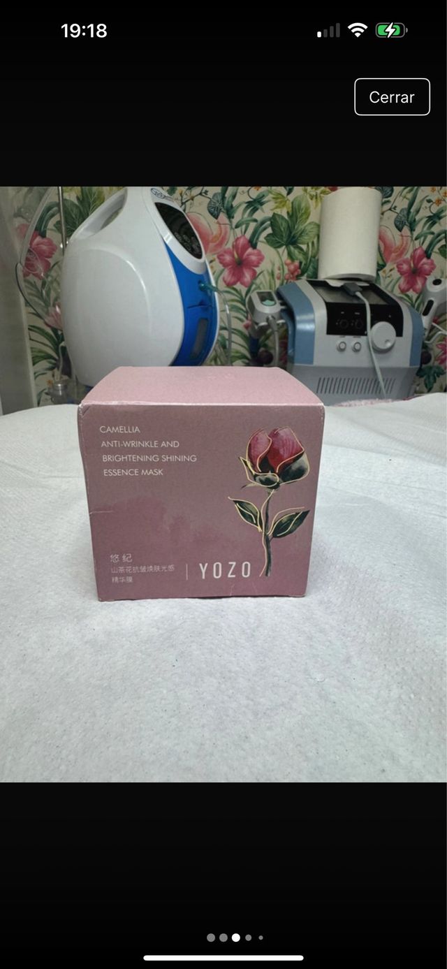 Mascarilla Facial Camellia YOZO