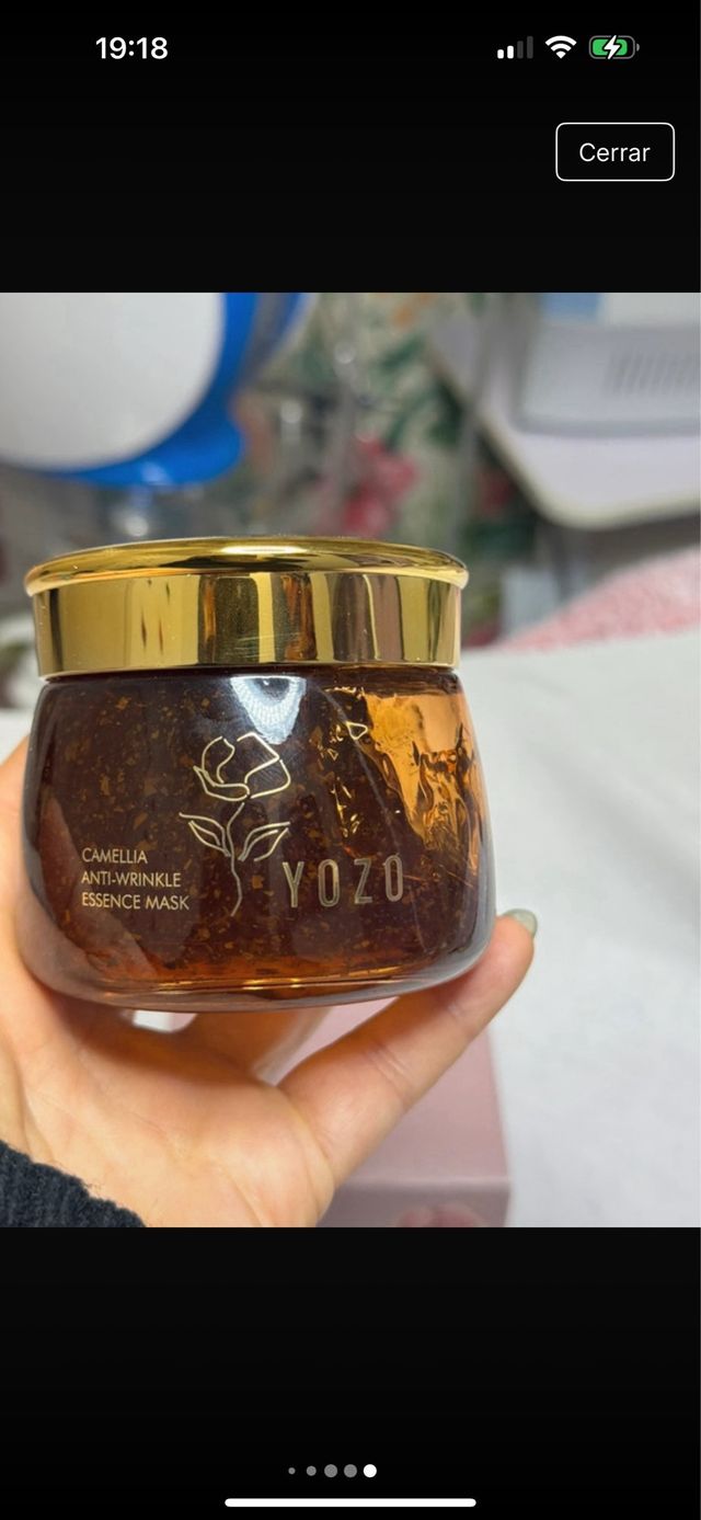 Mascarilla Facial Camellia YOZO