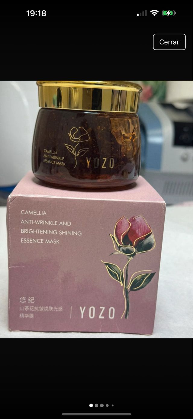 Mascarilla Facial Camellia YOZO