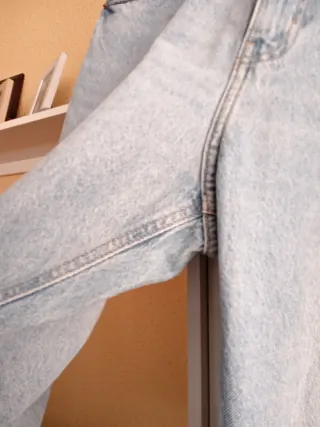 (XL) Pantalón vaquero ancho largo