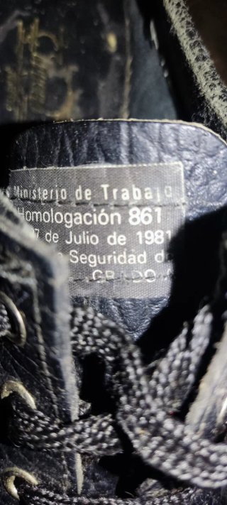 Zapatos 41 42 de seguridad trueno