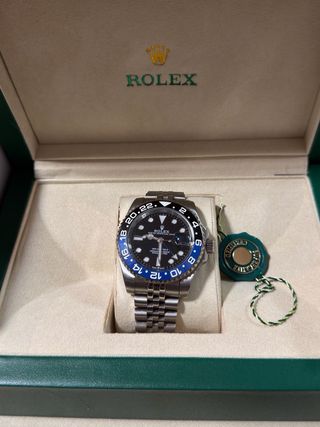 Reloj Rolex GMT Automático negro y azul
