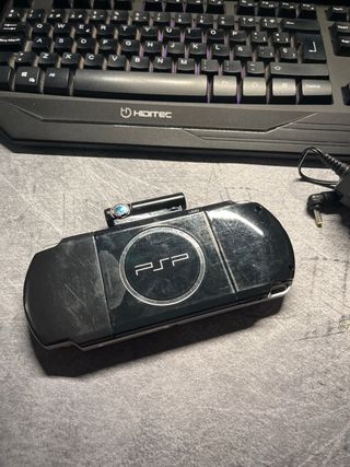 PSP 3000 Negra con Cámara