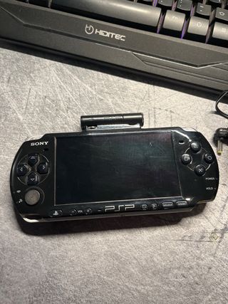PSP 3000 Negra con Cámara