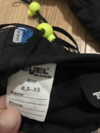 Guantes de esquí LEVEL HAND Negro