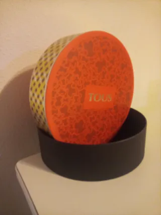 Caja Tous 26cm Naranja y Negra