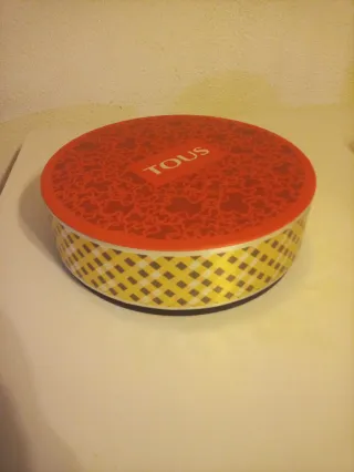 Caja Tous 26cm Naranja y Negra