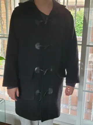 Trenca Cortefiel gris marengo.