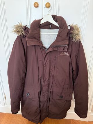 Chaqueta Pull & Bear marrón talla M