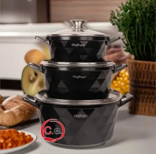 Set 3 Casseruole Cheffinger