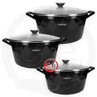 Set 3 Casseruole Cheffinger