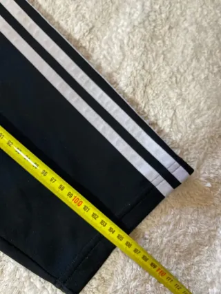 Adidas Chándal Negro Blanco Talla X