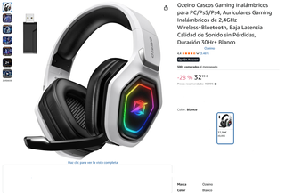 ¡¡-40%!! | Ozeino OWB10 - Cascos Inalámbricos