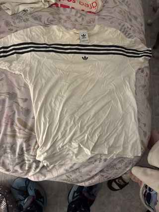 Camiseta Adidas rayas horizontales