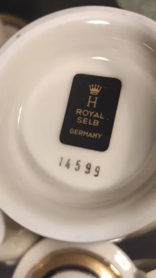 Straordinario servizio da caffè Royal Selb