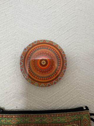 Monedero y espejo étnico nuevo