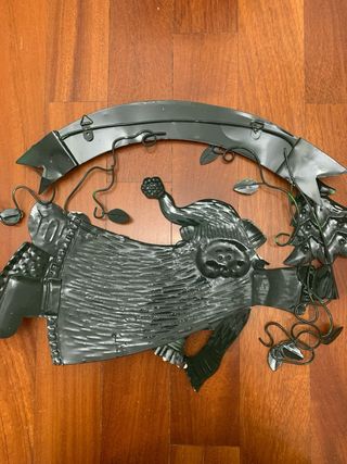 Decorazione Natale Babbo Natale Merry Christmas