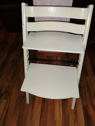 Trona Stokke Tripp Trapp con adaptador bebé