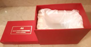 Scatola rotonda Natale Porcellana Accornero