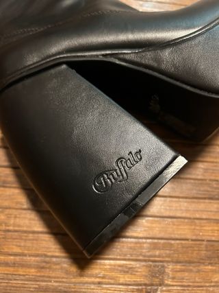 Botines Buffalo Heart Sock Bootie negros