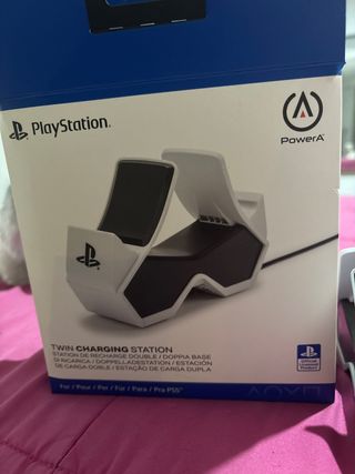Base Carga Doble Mandos PS5 PowerA