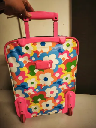 Maleta infantil Agatha Ruiz de la Prada flores