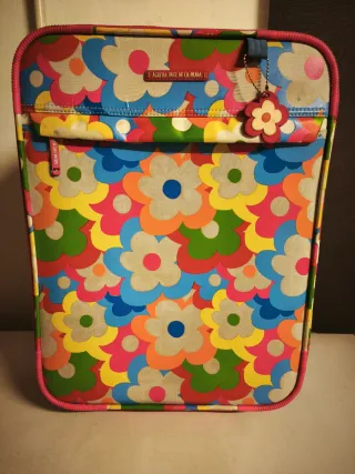 Maleta infantil Agatha Ruiz de la Prada flores
