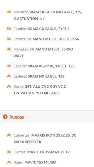 Mondraker chrono rr talla M