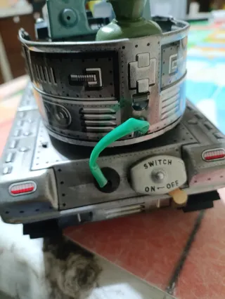 Carro armato giocattolo in latta made in Japan '60